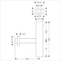 HANSGROHE SIFON FLOWSTAR